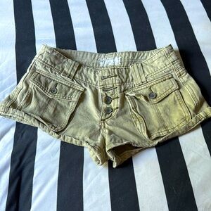 Green low rise free people shorts (24)
